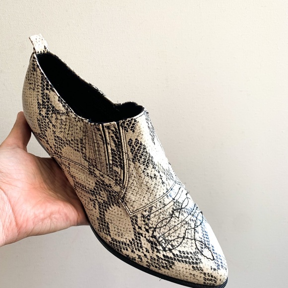 Chilis snake skin booties s8 - Picture 4 of 10